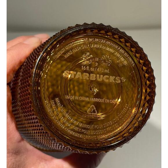 Starbucks Limited Edition 2021 50th Anniversary Honeycomb Gold Studded Starbucks - Picture 4 of 5